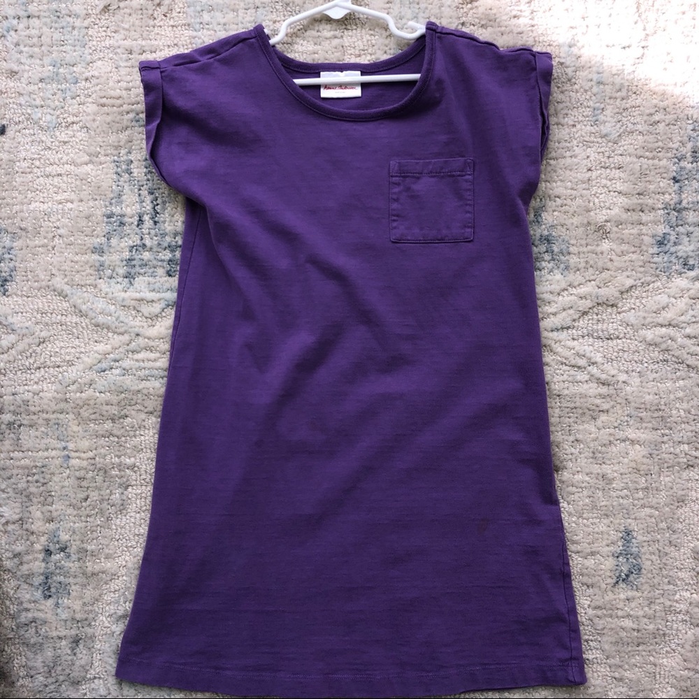 2 Hanna Andersson Sueded Jersey T-shirt Dresses